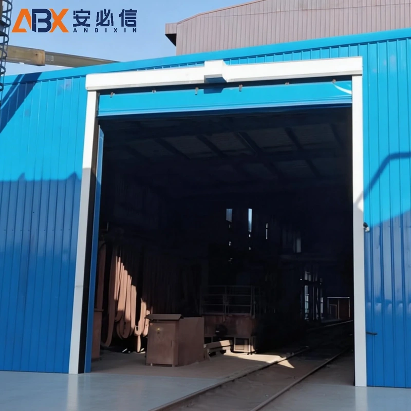 怀化市软帘堆积门